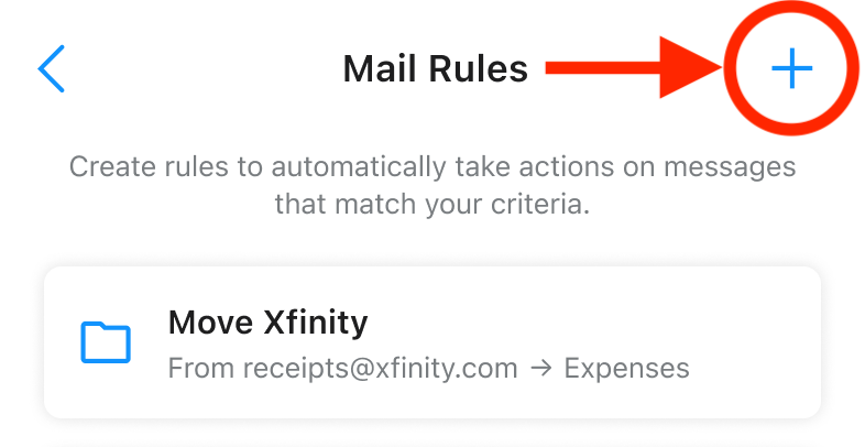 Settings - Paid - 1 rule created.png